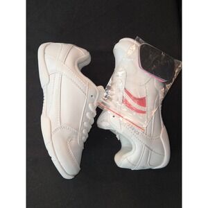 Chasse Youth Cheerleading mat Shoes White Sneakers Size 13Y Cheer Practice Dance